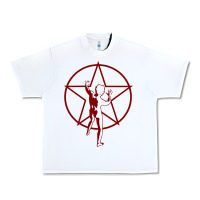White classic rush tribute Urban Heavy Tee - lanVoArt