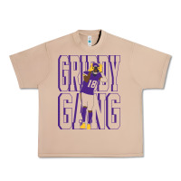 Burro Justin Jefferson -Griddy Gang Urban Heavy Tee - lanVoArt