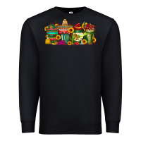 Black mexico drink Premium Sweatshirt - RacoonDesign