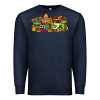 Navy mexico drink Premium Sweatshirt - RacoonDesign