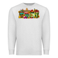 Oatmeal Heather mexico drink Premium Sweatshirt - RacoonDesign