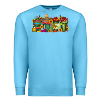 Ocean Blue mexico drink Premium Sweatshirt - RacoonDesign
