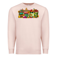 Pale Pink mexico drink Premium Sweatshirt - RacoonDesign