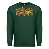 Sports Green mexico drink Premium Sweatshirt - RacoonDesign