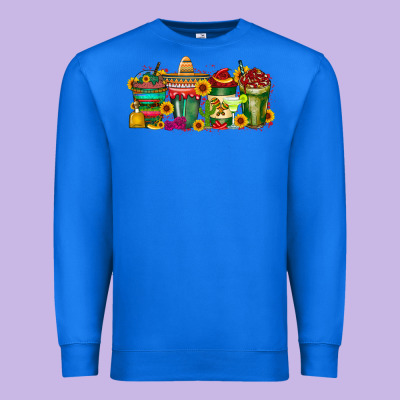 Mexico Drink Premium Sweatshirt Designed By Racoondesign