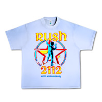 Grape Ice rush blue starman 2112  40th anniversary Urban Heavy Tee - lanVoArt