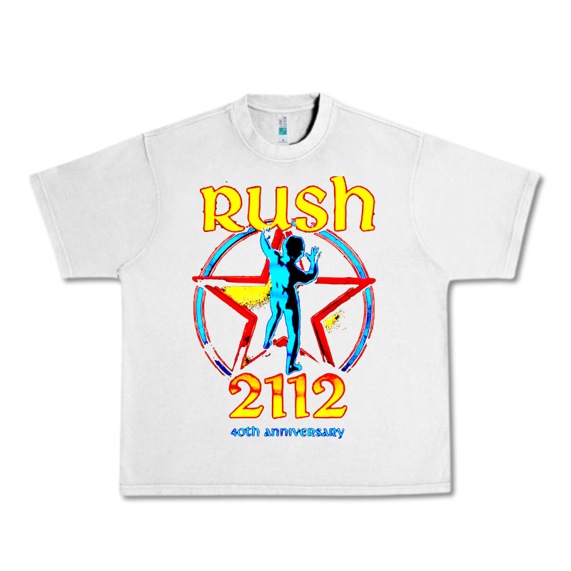 Rush Blue Starman 2112  40th Anniversary Urban Heavy Tee by lanVoArt | Teevron