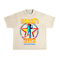 Sandshell rush blue starman 2112  40th anniversary Urban Heavy Tee - lanVoArt