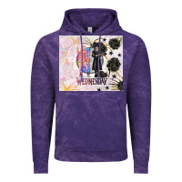 Cloud Purple gothic girl and colorful girl best friends with ro Vintage Hoodie - TumblerDesignByShophia