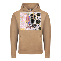 Vintage Coffee gothic girl and colorful girl best friends with ro Vintage Hoodie - TumblerDesignByShophia