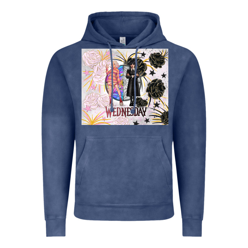 Gothic Girl And Colorful Girl Best Friends With Ro Vintage Hoodie by TumblerDesignByShophia | Teevron