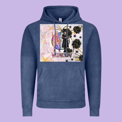 Gothic Girl And Colorful Girl Best Friends With Ro Vintage Hoodie Designed By Tumblerdesignbyshophia