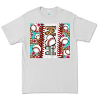 Dove Grey baseball mom Premium Tee - LillyAllenDesigns