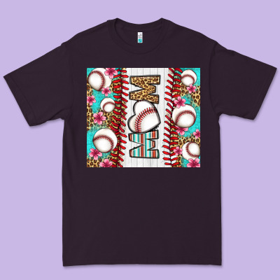Baseball Mom Premium Tee Designed By Lillyallendesigns