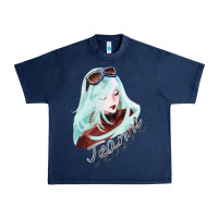 Navy Vintage Retro Action Bayonetta Adventure Game Birthday Gift Urban Heavy Tee - lanVoArt