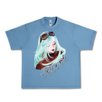 Pebble Blue Vintage Retro Action Bayonetta Adventure Game Birthday Gift Urban Heavy Tee - lanVoArt