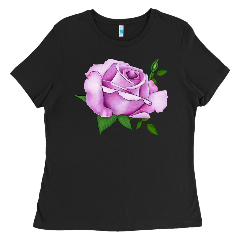 Life's Little Pleasures Rose Ladies Tee by LillyAllenDesigns | Teevron