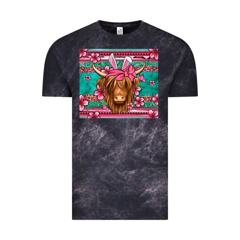 Easter Longhaired Cow Vintage Tee by Jasminsmagicworld | Teevron