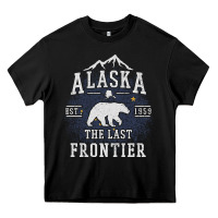 Alaska The Last Frontier Heavy Core Tee | Teevron