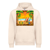 Sandshell sunset beach Urban Hoodie - BarkalooDesign