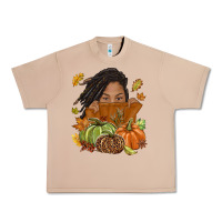 Burro Fall with black girl Urban Heavy Tee - NancyCooperArtShop