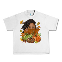 Lunar Rock Fall with black girl Urban Heavy Tee - NancyCooperArtShop