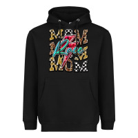 Black Mom Race Heavyweight Hoodie - RacoonDesign