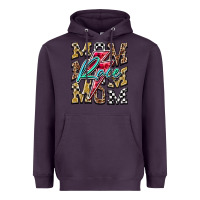 Plum Mom Race Heavyweight Hoodie - RacoonDesign