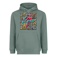 Sage Mom Race Heavyweight Hoodie - RacoonDesign