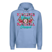 Stressed Blessed & Baseball Obsessed Premium Hoodie | Teevron
