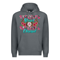 Rock stressed blessed & baseball obsessed Premium Hoodie - BundleAndBundleShop