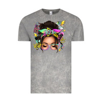 Cloud Rock 90s messy bun Vintage Tee - texasbilliewilder