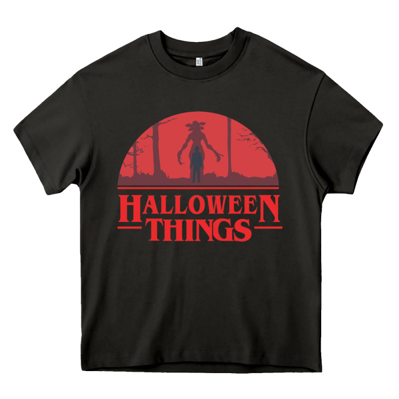 Halloween Things Strange Halloween Heavy Core Tee by lanVoArt | Teevron