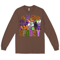 Chestnut tis the season to be spooky Long Sleeve Tee - CowGirlArtShop