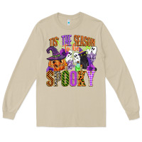 Mushroom tis the season to be spooky Long Sleeve Tee - CowGirlArtShop