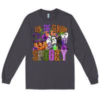 Smoke tis the season to be spooky Long Sleeve Tee - CowGirlArtShop