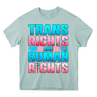 Trans Rights Are Human Rights Heavy Core Tee | Teevron