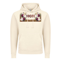 Vintage Artic mom burgundy flowers with leopard Vintage Hoodie - TumblerDesignByShophia