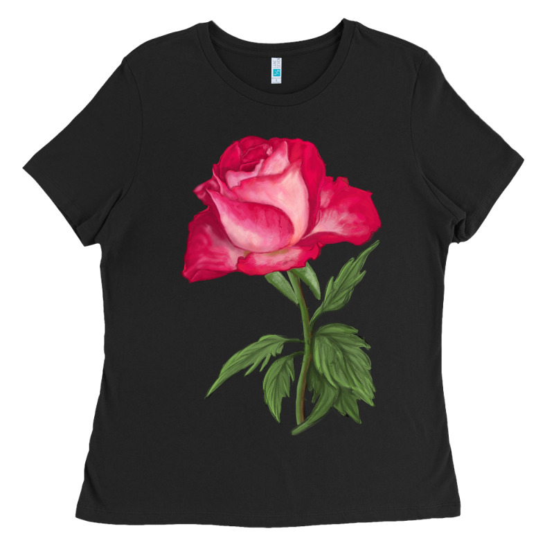 Love At First Sight Rose Ladies Tee by LillyAllenDesigns | Teevron