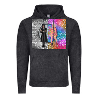 Vintage Black gothic girl and colorful girl best friends Vintage Hoodie - TumblerDesignByShophia