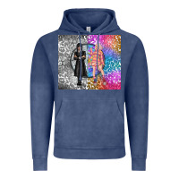 Vintage Denim gothic girl and colorful girl best friends Vintage Hoodie - TumblerDesignByShophia