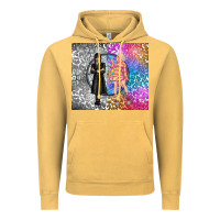 Vintage Mustard gothic girl and colorful girl best friends Vintage Hoodie - TumblerDesignByShophia