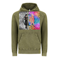 Vintage Olive gothic girl and colorful girl best friends Vintage Hoodie - TumblerDesignByShophia