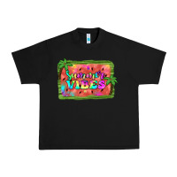 Black summer vibes watermelon Urban Heavy Tee - JahusDesignShop