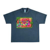 Midnight Navy summer vibes watermelon Urban Heavy Tee - JahusDesignShop