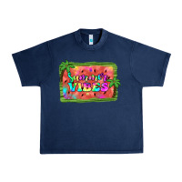 Navy summer vibes watermelon Urban Heavy Tee - JahusDesignShop