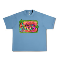 Pebble Blue summer vibes watermelon Urban Heavy Tee - JahusDesignShop