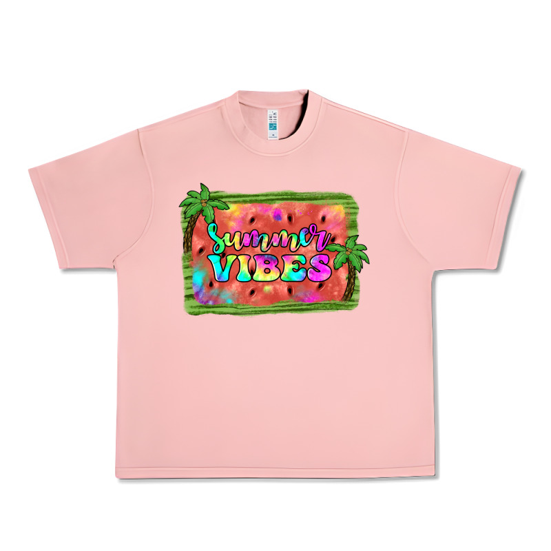 Summer Vibes Watermelon Urban Heavy Tee by JahusDesignShop | Teevron