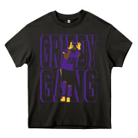 Asphalt Justin Jefferson -Griddy Gang Heavy Core Tee - lanVoArt