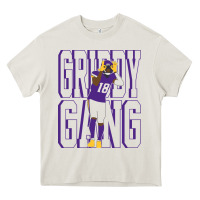 Justin Jefferson -griddy Gang Heavy Core Tee | Teevron